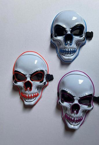 Blue/Orange/Purple Skulls Light Up £1.50 each 100 per box